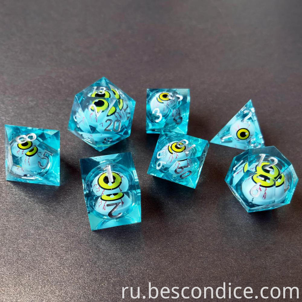 Beholder Eye Liquid Core Pathfinder Rpg Dice 3